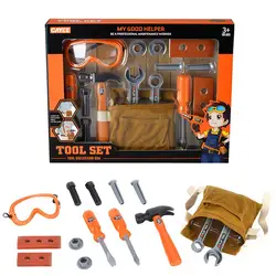 Boîte à outils de réparation, Kit d'outils de Construction, accessoires de jeu, super ensemble d'outils pour tout petits enfants 3 