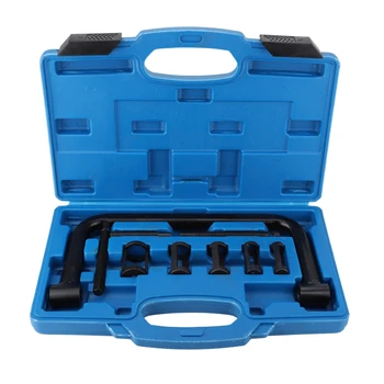 

Car Engine Overhead Valve Spring Compressor Set Removal Installer Tool Kit Comes With A Blow Mold Storage Case