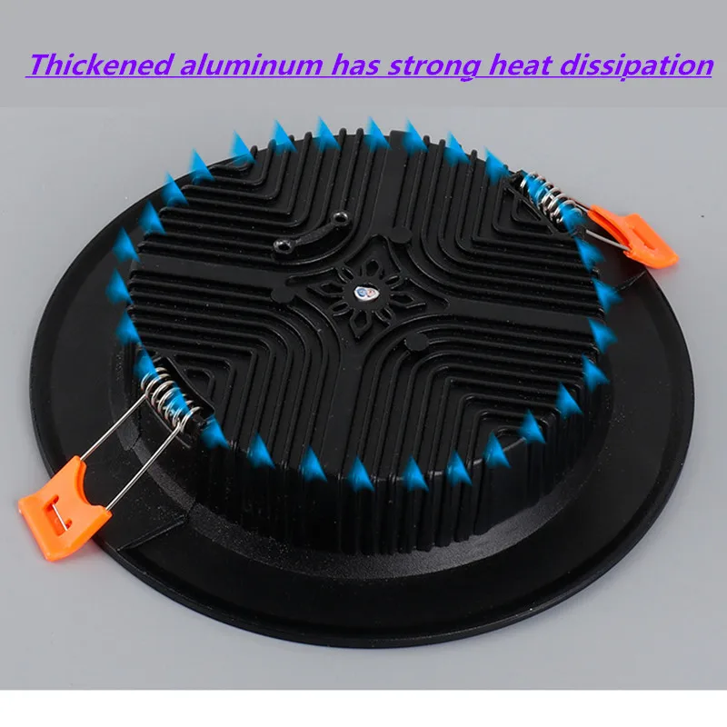 1 dimmable hotel room LED downlight, household ultra-thin fog ceiling light, 3W5W7W9W12W15W18W