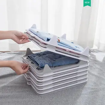 

5Pcs Shirt Organizer T Shirt Folder Board Clothing Dividers Stackable T Shirt Document