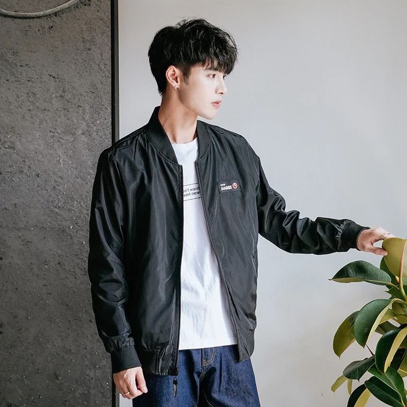 

MEN'S Coat Korean-style Trend Handsome Camouflage Baseball Jacket Breathable Casual Jacket Thin Breathable Popular Brand Men'S W