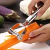 High Quality Stainless Steel Potato Cucumber Carrot Grater Julienne Peeler Vegetables Fruit Peeler Vegetable Slicer ► Photo 3/6