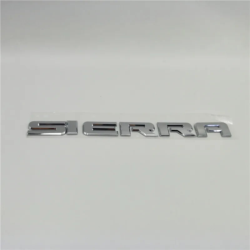 Rear Trunk Tailgate Emblem Front Side Door Logo Nameplate For GMC Acadia Yukon Sierra Terrain Denali