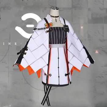 

2019 New Game Arknights Ifrit Cosplay Costume Halloween Outfit Set RHODES ISLAND Costumes Christmas Carnival Fancy Party Dress