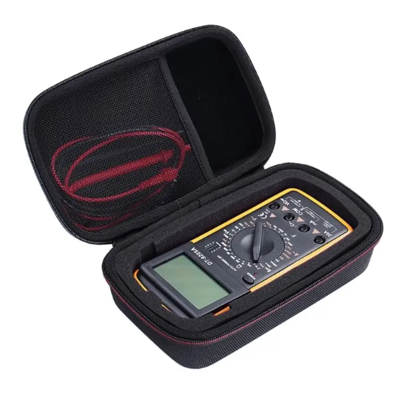 Hard Shockproof Multimeter Carrying Case Bag for Fluke 117 115 F117C F17B+ F115C Cover Carry EVA Protective Box plumbers tool bag