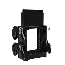 Многофункциональный игровой диск станция для хранения CDs контроллеры держатель Полка для nintendo Switch консоли SP99