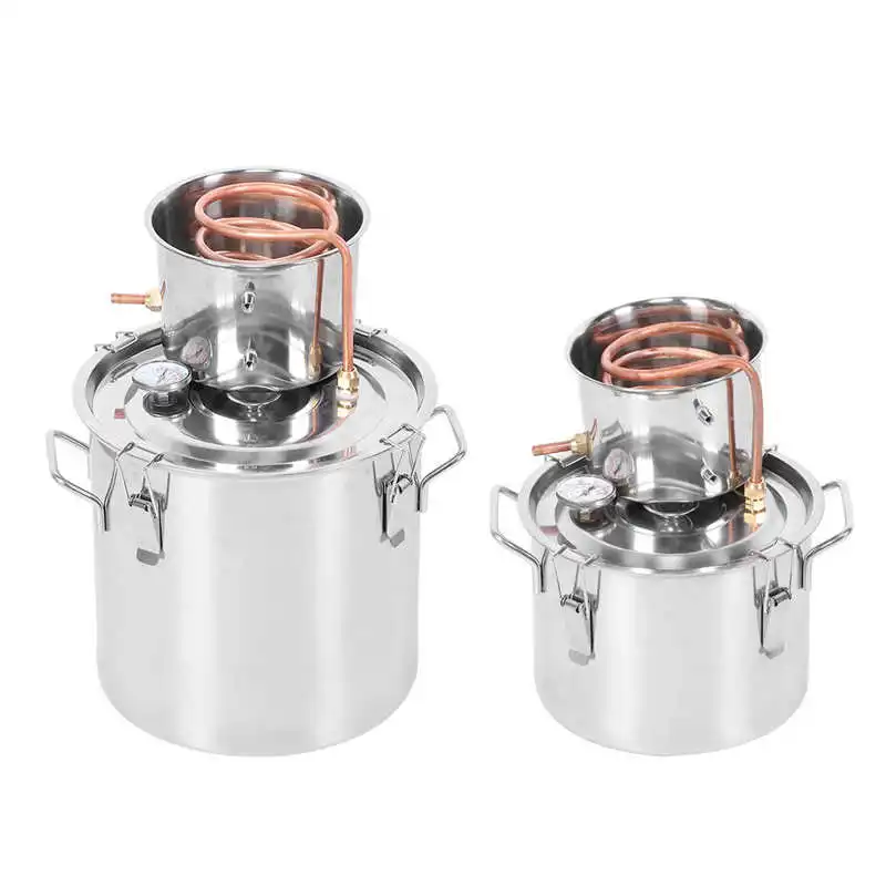 

10L 20L Home Wine Making Machine Wine Barrel Distiller Distilled Water Production Equipment Pure Dew Maker