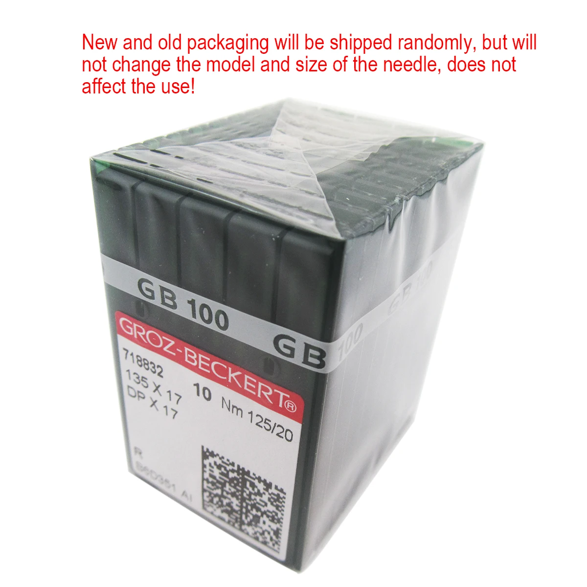 100 SCHMETZ  135X17 SIZE#20 125 INDUSTRIAL WALKING FOOT NEEDLES DPX17 SY3355