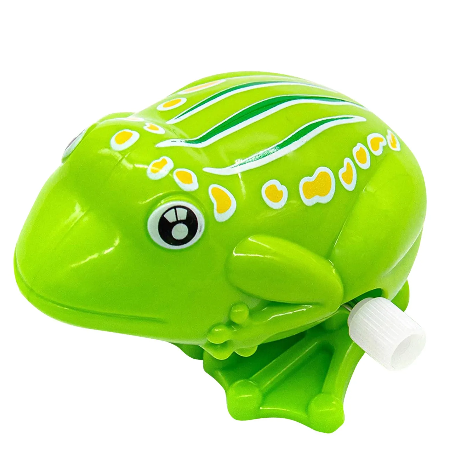 Cute Green Jumping Animal Toys Wind Up Clockwork Baby Toys Classic Educational Interactive Game Wind Up Toy For Children Gift