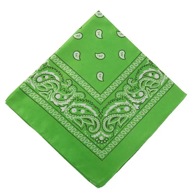 Bohemian Print Bandana Hair Bands for Girls Women Kids Unisex Square Scarf Turban Headband Hair Accessories R