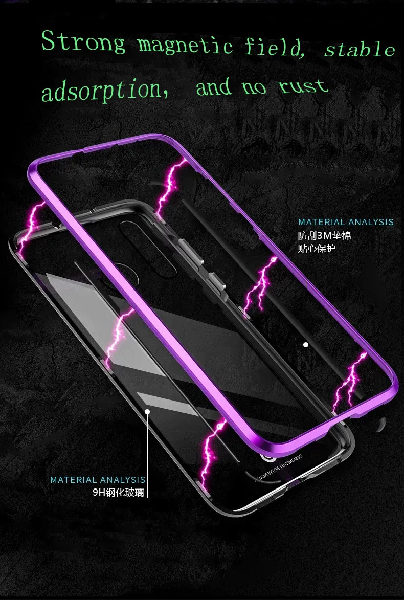 Чехол YonLinTan Coque для Samusng Galaxy C7 C9 Pro C7Pro C9Pro, Металлическая магнитная рамка, жесткие чехлы для телефона из закаленного стекла