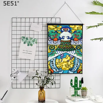 

Japanese style cartoon anime painting fabric home wall hanging 45*65cm