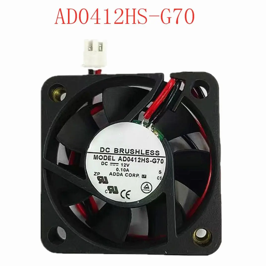 Для ADDA AD0412HS-G70 DC 12V 0.10A 2-проводной 40x40x10 мм Сервер вентилятор охлаждения |