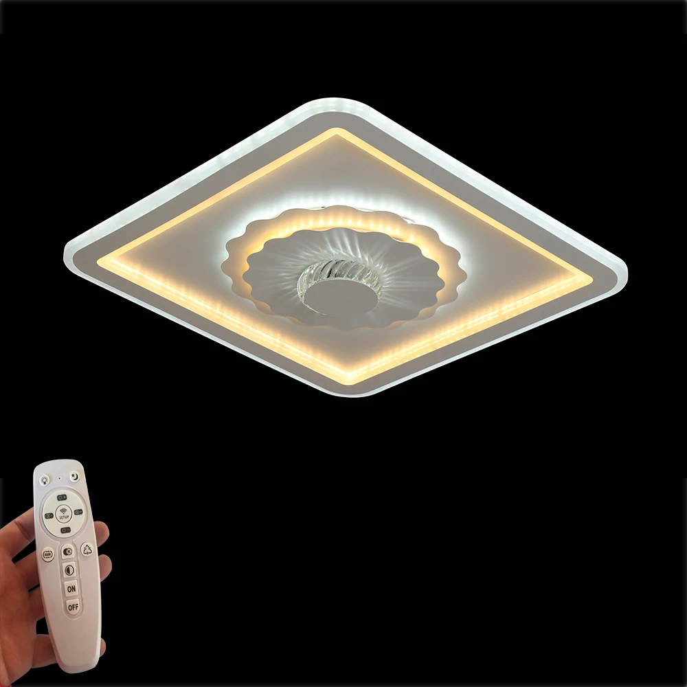 Современные светодиодные потолочные лампы акриловые креативные светильники для