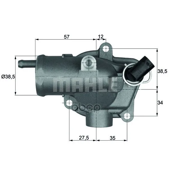 Ti 30 92_термостат! Mb W203/W211/W220 2.0-3.2cdi 01 Mahle/Knecht Ti3092 Mahle/Knecht арт. TI3092