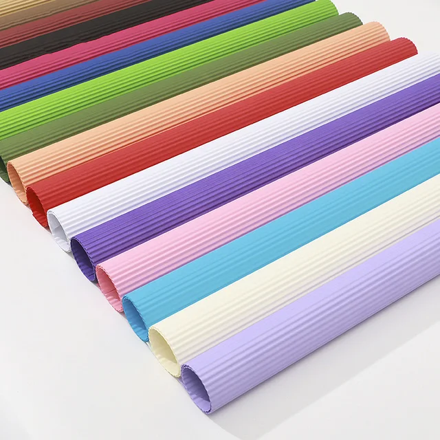 5pcs/set 50*70cm Pure Color Corrugated Paper: A DIY Origami Lover s Dream