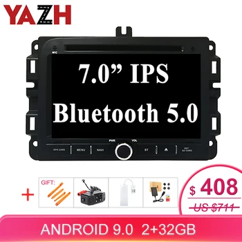 

YAZH Android 1 Din Car Dvd Player for Jeep Renegade 2017 PIP Bluetooth Radio Navigation 1080*600 IPS TFT LCD display headunit
