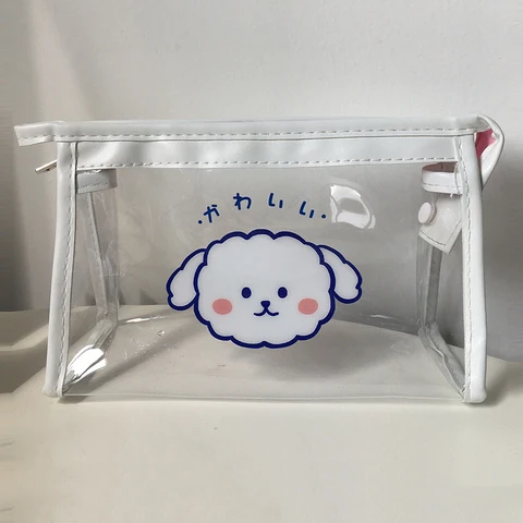 1pc Multifunctional Cosmetic Bag Transparent Waterproof Travel Makeup Essential Storage Bag  Cosmetic Bag Cosmetic Bag