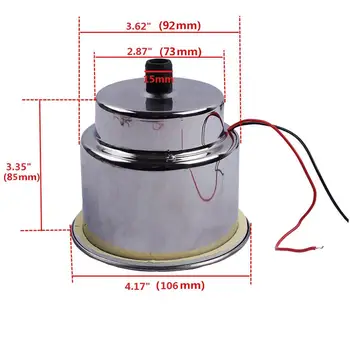 

Stainless Steel Water Cup Drink Holder Blue LED For Boat Camper Yacht Truck