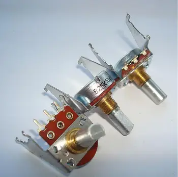 

2pcs/lot Japanese switch potentiometer amplifier volume rotation 16 type single B25K