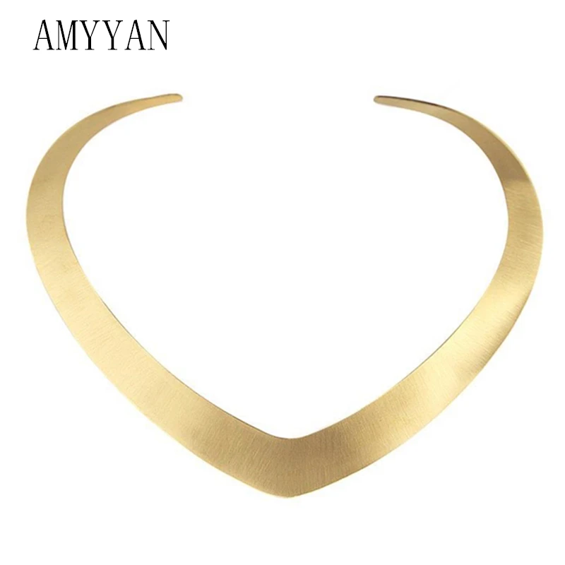 Gold Collar Choker Necklace Flash Sales 