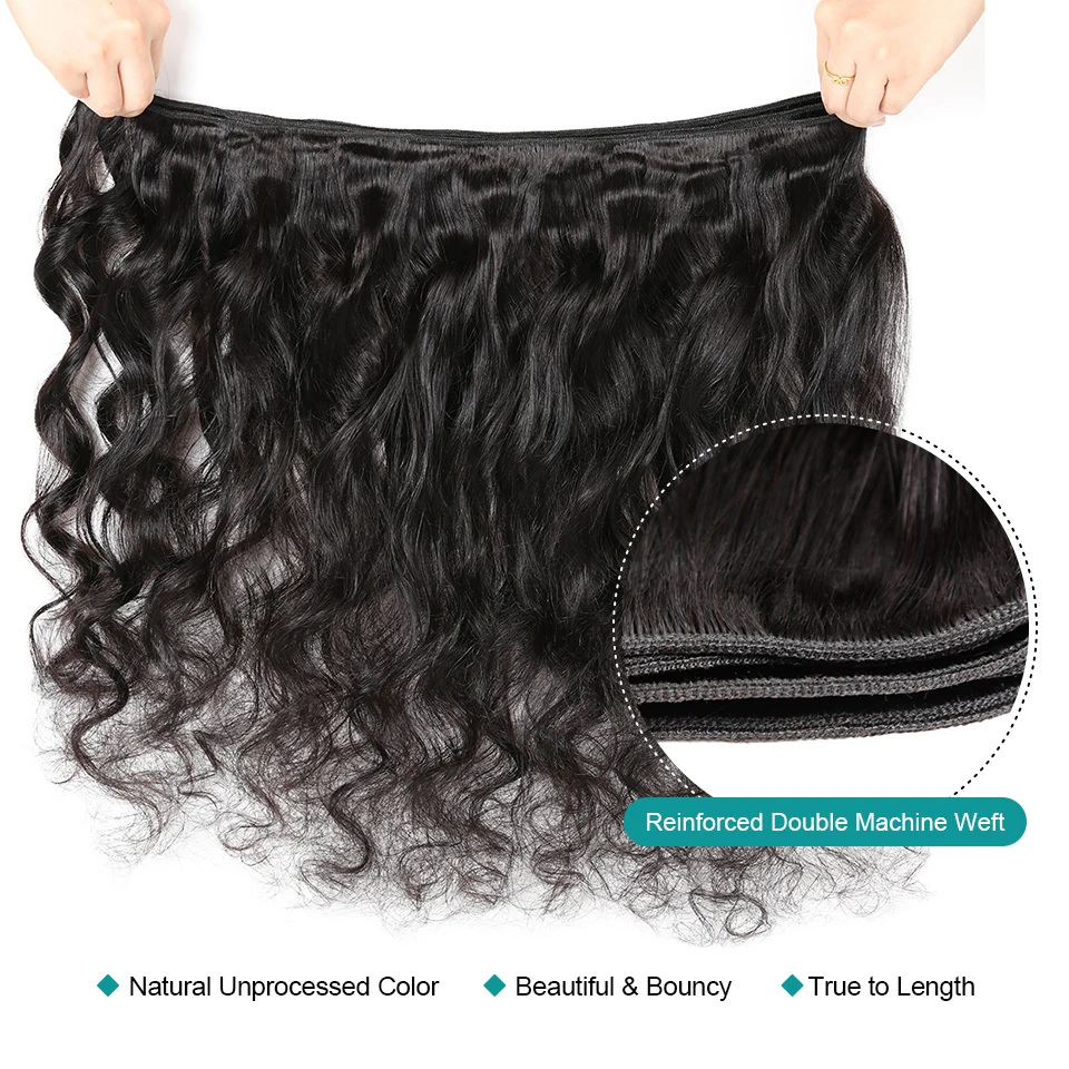 allove loose wave bundles with frontal (4)