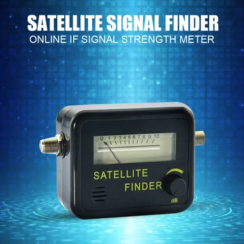 

Digital Displaying Satellite Finder Meter Satellite Finder Receptor for TV LNB Digital Pointer Signal Meter Receptor Tools