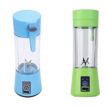 2 шт 380 мл Usb Перезаряжаемый блендер миксер 6 лезвий соковыжималка Бутылка Чашка сок Цитрусовые Лимон овощи фрукты смузи соковыжималки Rea
