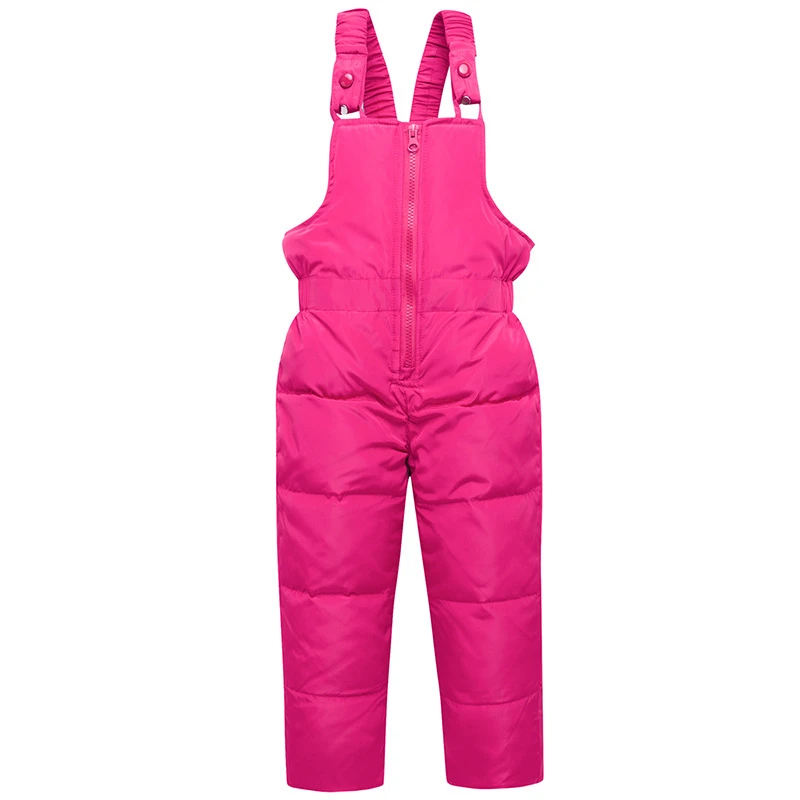 Детская верхняя одежда, теплый пуховик+ брюки-комбинезоны, комплект одежды из двух предметов, детская Лыжная одежда с меховым капюшоном, зимний костюм для мальчика, пуховые пальто для девочки 3 лет