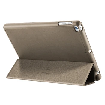 

for Ipad 9.7 Inch Tablet PC Case /Back Cover Case with Press Pen Anti-Lost Card Slot Design PU Protective Case
