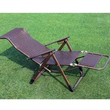 

Outdoor Summer Old People Siesta Pregnant Women's Lay-down Chair Folding Siesta Summer Around Chair Rattan Around Chair