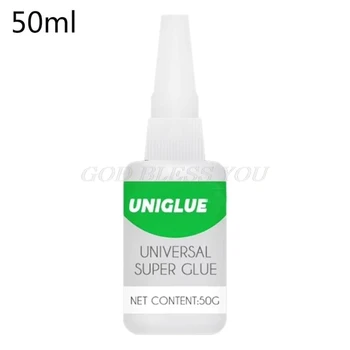 

Universal Super Glue Strong Plastic Resin Ceramic Metal Glues Crafts Household 50ml Drop Shipping