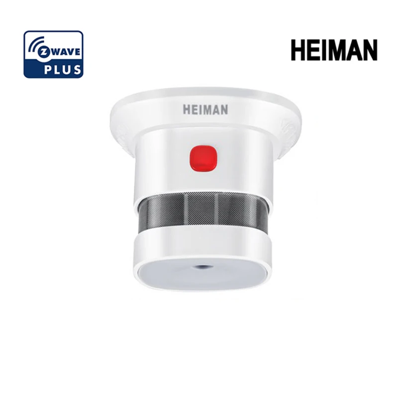 ZWAVE Smoke 1pcs HEIMAN Zwave детектор дыма умная домашняя система 868 МГц Высокая чувствительность Z wave безопасный датчик дыма - Цвет: ZWAVE Smoke 1pcs