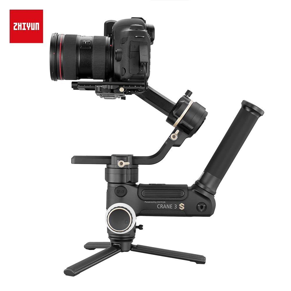 US $649.00 Zhiyun Crane 3S 3SPro 3SE 3Asix Handheld Gimbal Stabilizer 65Kg Maxload for RED Digital Cinema Camera Blackmagic Pocket 1DX