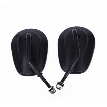 

Motobike Rearview Side Mirrors Aluminum Replacement Black Side 2pcs Hot