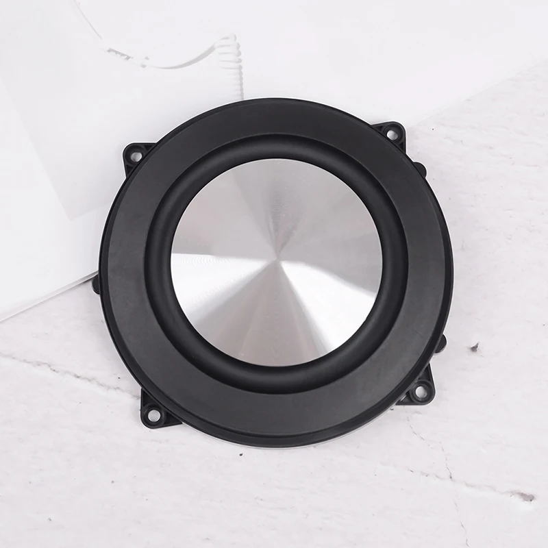 

2pcs 4Inch 120MM Bass Radiator Passive Radiator Speaker Brushed Aluminum Auxiliary Bass Vibration Membrane For Woofer DIY