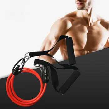 

Exercise Bands Handles Resistance Training Expander for Legs Fitness Gym Equipment Workout 11 Pack Elastic Resistance Bands Set