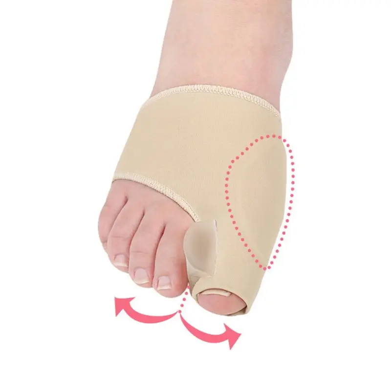 Унисекс большой палец ноги сепараторы ортопедические Bunion Выпрямитель Корректор