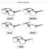 Turezing Reading Glasses  Spring Hinge Men Women Readers Eyeglasses  Diopter +0, +50, +75, +100, +200...+600 3