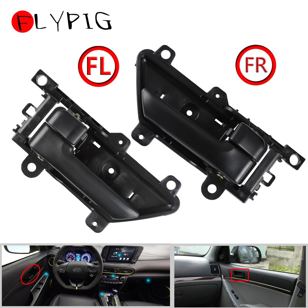 

Replace For 2006-2012 Hyundai Veracruz Interior Door Handle SET L&R 82610-3J000WS+ D30