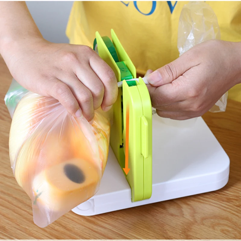 Portable Heat Package Machines Mini Handy Sealing Household Heat Food Clip Sealer Home Snack Bag Kitchen Utensils Gadget mini sealer plastic bag sealer