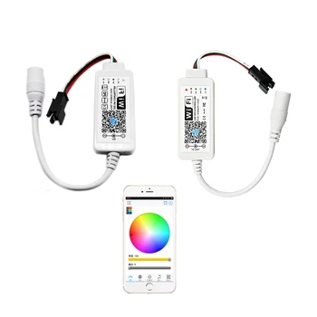 

DC5V 12-24V Magic Home SPI LED Controller Addressable 2048 Pixel WiFi Controller For WS2811 SK6812 WS2812B LED Strip Light