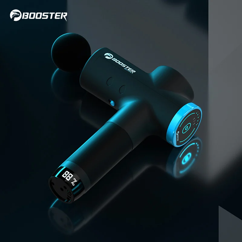 Массажный пистолет для мышц BOOSTER M2 AI Hit массажер шеи терапия боли массажа тела