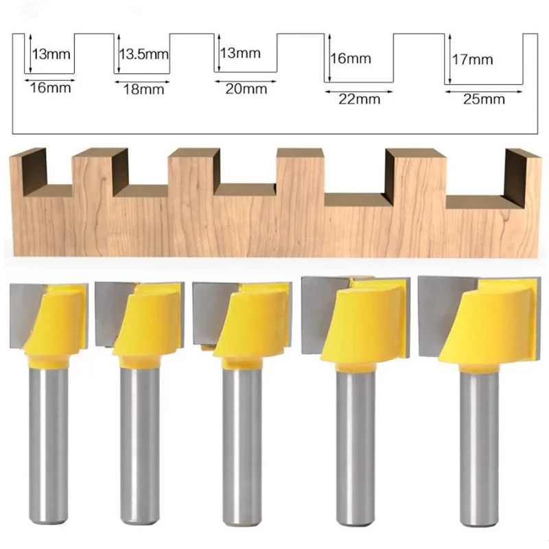 

8mm Shank Cleaning Bottom Engraving Woodworking Tool Bit Solid Carbide CNC Milling Cutter End Mill For Wood Cutter