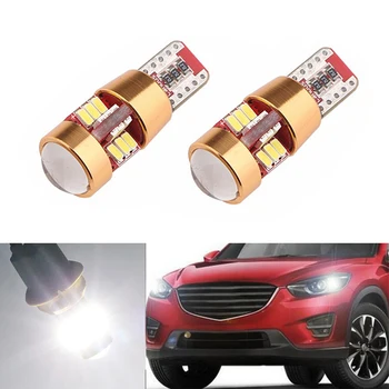 

BOAOSI 2x T10 W5W 27SMD Error Free Samsung LED Canbus For Mazda 3 6 emblem atenza spoiler cx7 rx8 cx-5 cx5 cx 5 6 3 Axela
