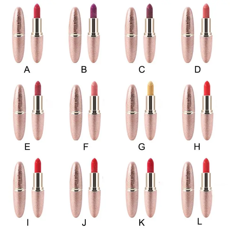 12 Colors Starry Sky Lipstick Moisturizing Smooth Pearlescent Not Easy Decolorization Lip Gloss Beauty Makeup New