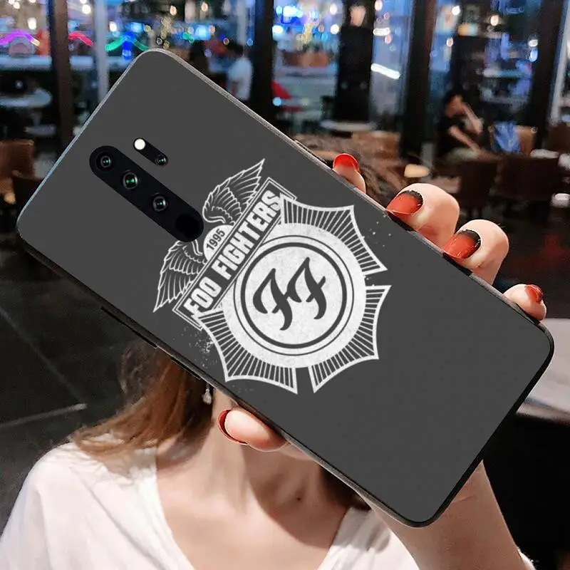 xiaomi leather case hard FOO FIGHTERS Phone Case for Redmi 9A 8A 7 6 6A Note 9 8 8T Pro Max Redmi 9 K20 K30 Pro leather case for xiaomi Cases For Xiaomi