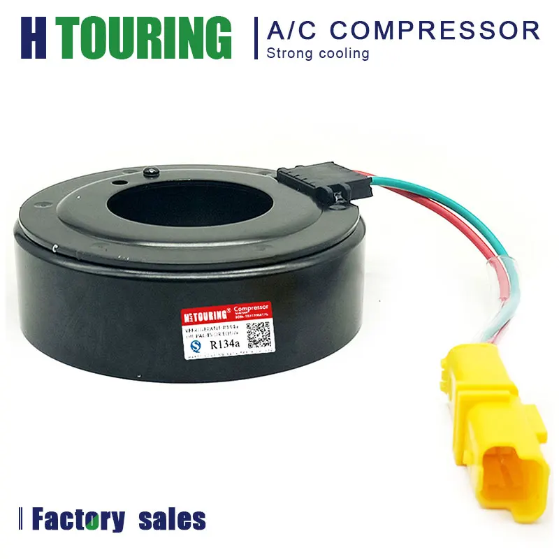 

Car Air Conditioning Compressor Magnetic Electromagnetic Clutch 6V12 for Sanden SD6V12 for Peugeot 307 206 96*64*45*32
