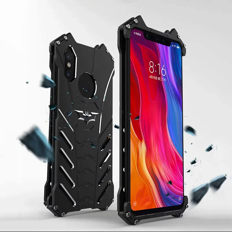 Металлический бампер с Бэтменом для Xiaomi Mi 10 Pro Mi8 Lite Mi9 A3 Max3 чехлы телефонов