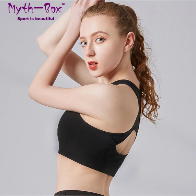 

Women Sport Bras Shockproof Girl Yoga Bra Gym Workout Back Hollow Out Tank Tops Running Underwear Fitness Training Athletic Vest